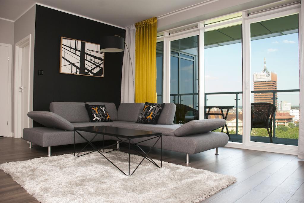 Apartamenty I.M.A Towarowa Poznań Rum bild