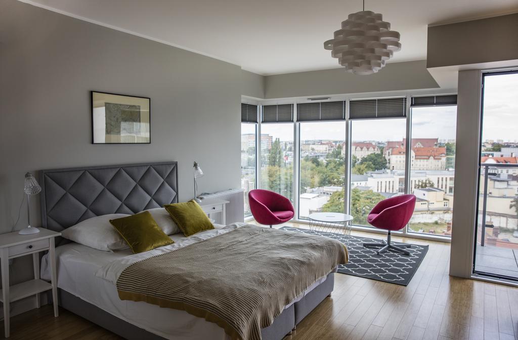 Apartamenty I.M.A Towarowa Poznań Exteriör bild