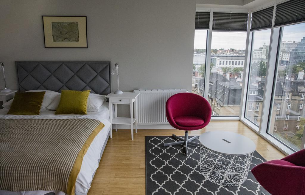 Apartamenty I.M.A Towarowa Poznań Exteriör bild